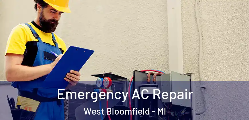 Emergency AC Repair West Bloomfield - MI