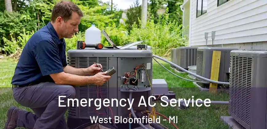 Emergency AC Service West Bloomfield - MI